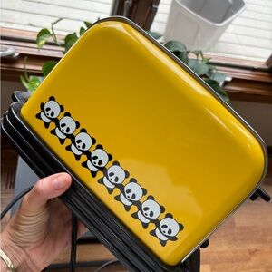 vINTAGE SANYO JAPANESE PANDA BEAR TOASTER SK-PT2 WORKS